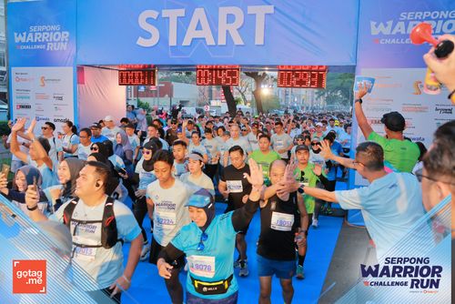 Race photo from SERPONG WARRIOR CHALLENGE RUN