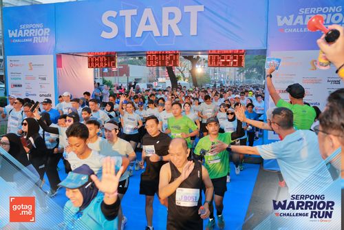 Race photo from SERPONG WARRIOR CHALLENGE RUN