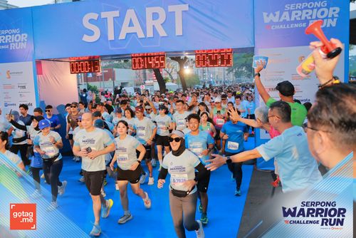 Race photo from SERPONG WARRIOR CHALLENGE RUN