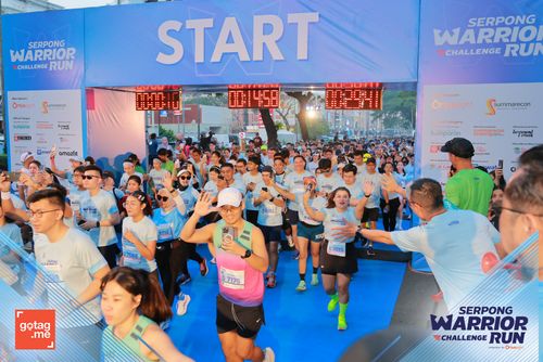 Race photo from SERPONG WARRIOR CHALLENGE RUN