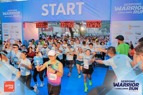 Race photo from SERPONG WARRIOR CHALLENGE RUN