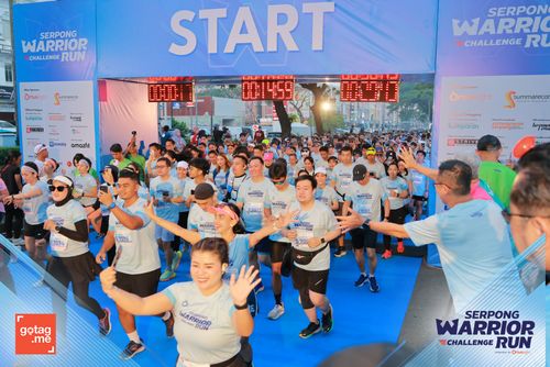 Race photo from SERPONG WARRIOR CHALLENGE RUN