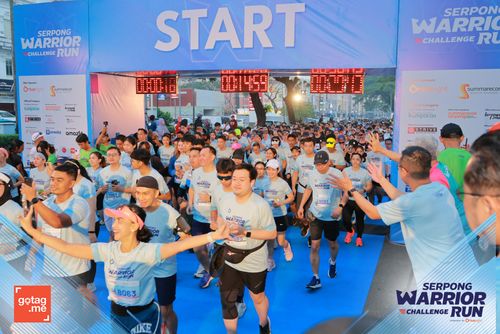 Race photo from SERPONG WARRIOR CHALLENGE RUN
