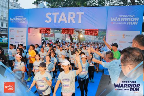 Race photo from SERPONG WARRIOR CHALLENGE RUN