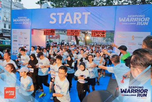 Race photo from SERPONG WARRIOR CHALLENGE RUN
