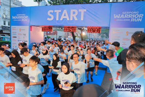 Race photo from SERPONG WARRIOR CHALLENGE RUN