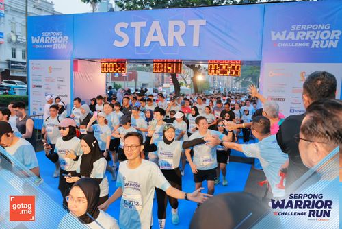 Race photo from SERPONG WARRIOR CHALLENGE RUN