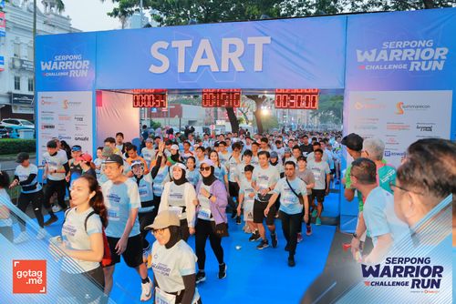 Race photo from SERPONG WARRIOR CHALLENGE RUN