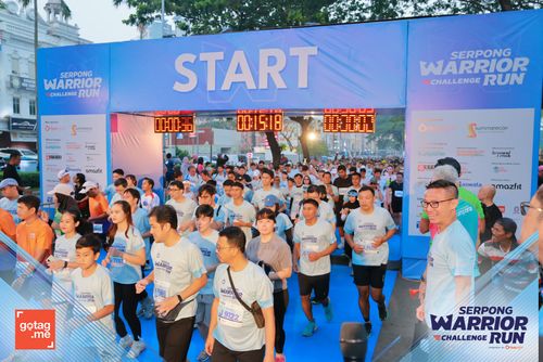 Race photo from SERPONG WARRIOR CHALLENGE RUN