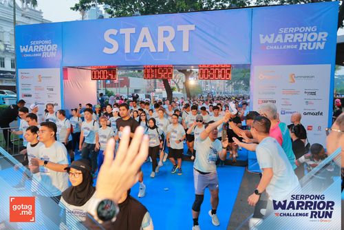 Race photo from SERPONG WARRIOR CHALLENGE RUN