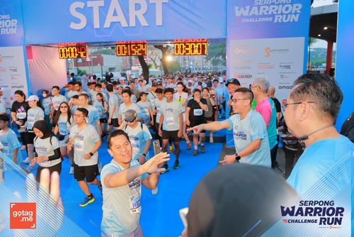 Race photo from SERPONG WARRIOR CHALLENGE RUN