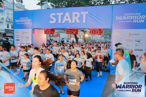 Race photo from SERPONG WARRIOR CHALLENGE RUN
