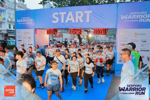Race photo from SERPONG WARRIOR CHALLENGE RUN