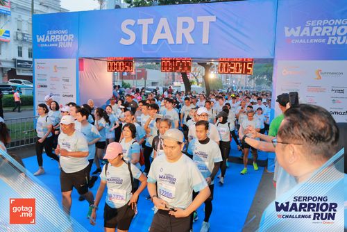 Race photo from SERPONG WARRIOR CHALLENGE RUN