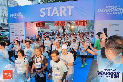 Race photo from SERPONG WARRIOR CHALLENGE RUN