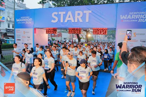 Race photo from SERPONG WARRIOR CHALLENGE RUN