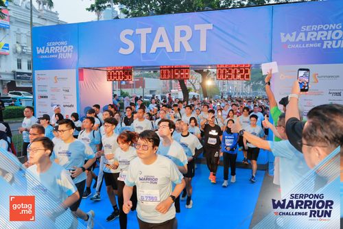 Race photo from SERPONG WARRIOR CHALLENGE RUN