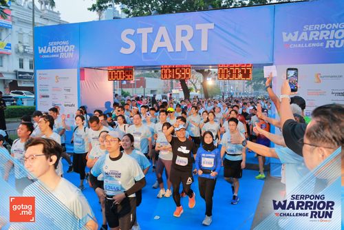 Race photo from SERPONG WARRIOR CHALLENGE RUN
