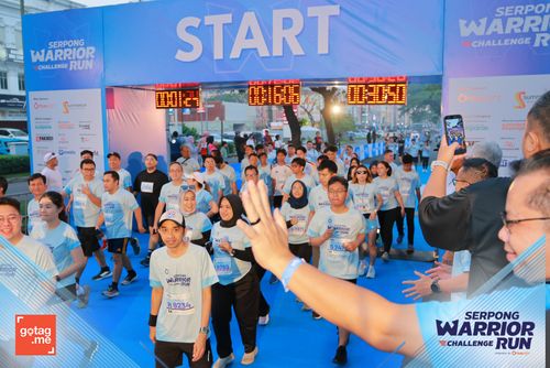 Race photo from SERPONG WARRIOR CHALLENGE RUN