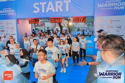 Race photo from SERPONG WARRIOR CHALLENGE RUN