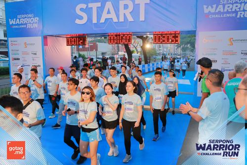 Race photo from SERPONG WARRIOR CHALLENGE RUN