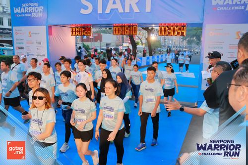 Race photo from SERPONG WARRIOR CHALLENGE RUN