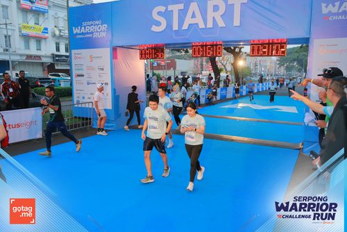 Race photo from SERPONG WARRIOR CHALLENGE RUN