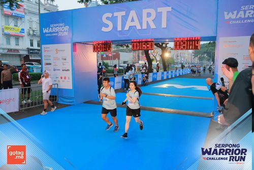 Race photo from SERPONG WARRIOR CHALLENGE RUN