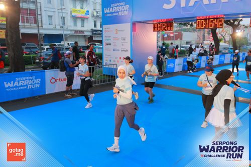 Race photo from SERPONG WARRIOR CHALLENGE RUN