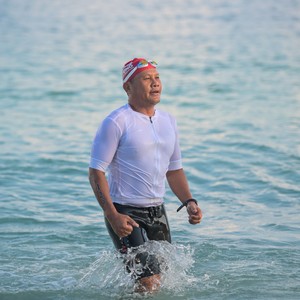 Race photo from Belitung Multisport Festival