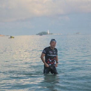 Race photo from Belitung Multisport Festival