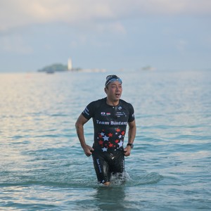 Race photo from Belitung Multisport Festival