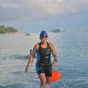 Race photo from Belitung Multisport Festival