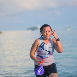 Race photo from Belitung Multisport Festival