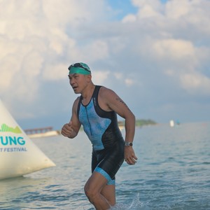 Race photo from Belitung Multisport Festival