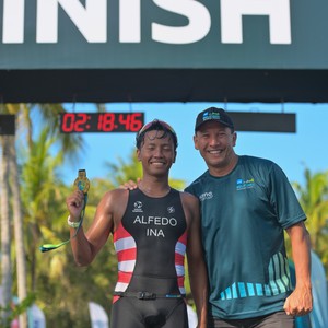 Race photo from Belitung Multisport Festival