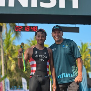 Race photo from Belitung Multisport Festival