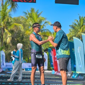 Race photo from Belitung Multisport Festival