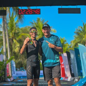 Race photo from Belitung Multisport Festival