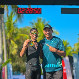 Race photo from Belitung Multisport Festival
