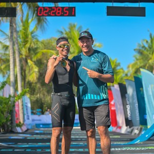 Race photo from Belitung Multisport Festival