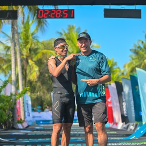 Race photo from Belitung Multisport Festival