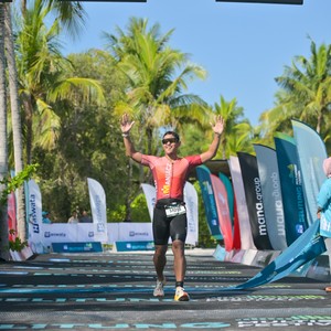 Race photo from Belitung Multisport Festival