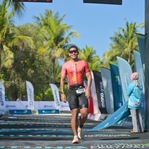 Race photo from Belitung Multisport Festival