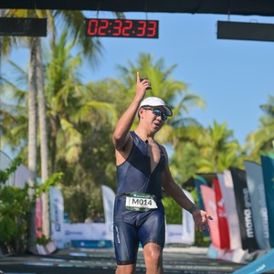 Race photo from Belitung Multisport Festival