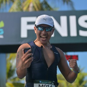 Race photo from Belitung Multisport Festival