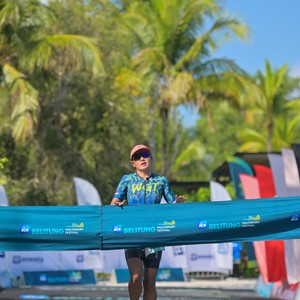 Race photo from Belitung Multisport Festival