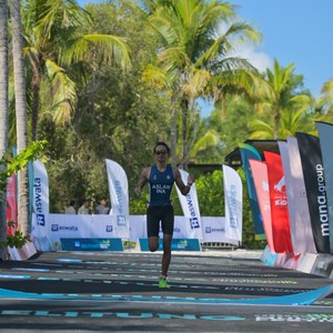 Race photo from Belitung Multisport Festival