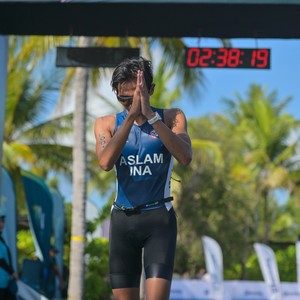 Race photo from Belitung Multisport Festival