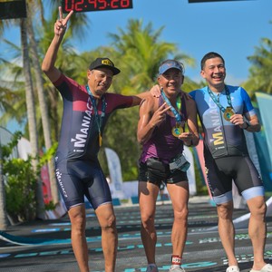 Race photo from Belitung Multisport Festival